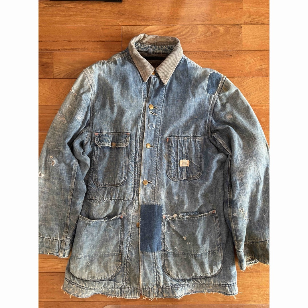 60´s Sears シアーズ デニムカバーオール ブランケット 雰囲気 ボロ 60´s Sears シアーズ デニムカバーオール ブランケット 雰囲気 ボロ