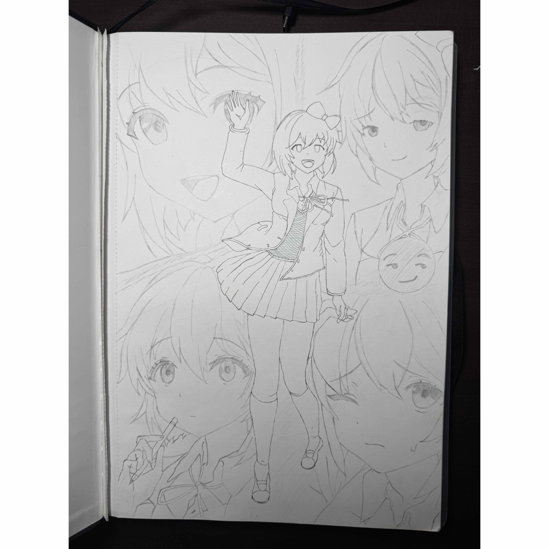 ぬり絵 「マーカー専用紙」 キャラ名:サヨリ ドキドキ エンタメ/ホビーの雑誌(アート/エンタメ/ホビー)の商品写真