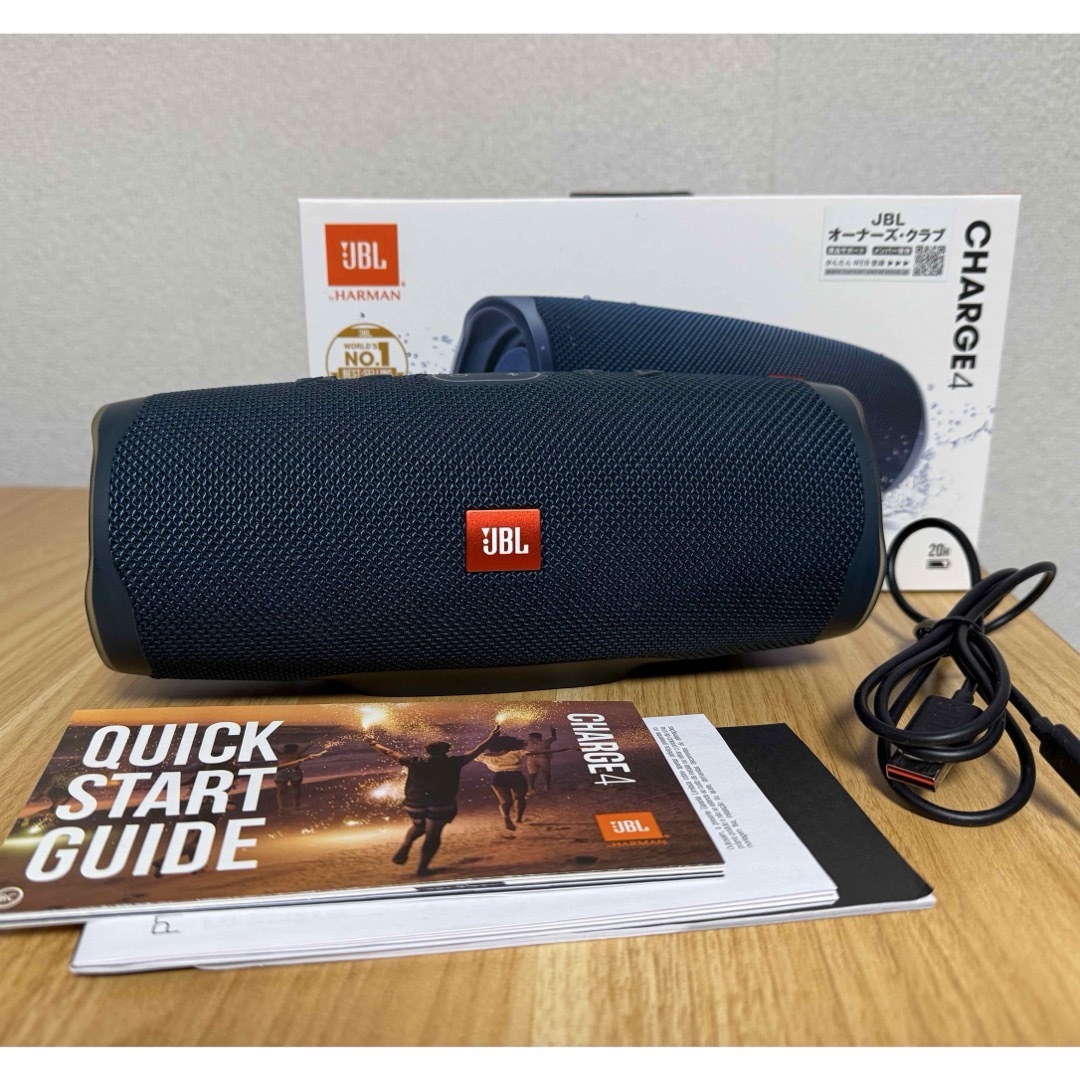 JBL ポータブルBluetoothスピーカー CHARGE 4 BLUE JBL ポータブルBluetoothスピーカー CHARGE 4 BLUE