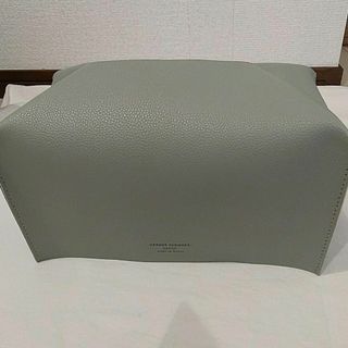 大特価❕北欧風✨️PUレザー❤️くすみグリーン ティッシュボックス ケース 韓国(ティッシュボックス)