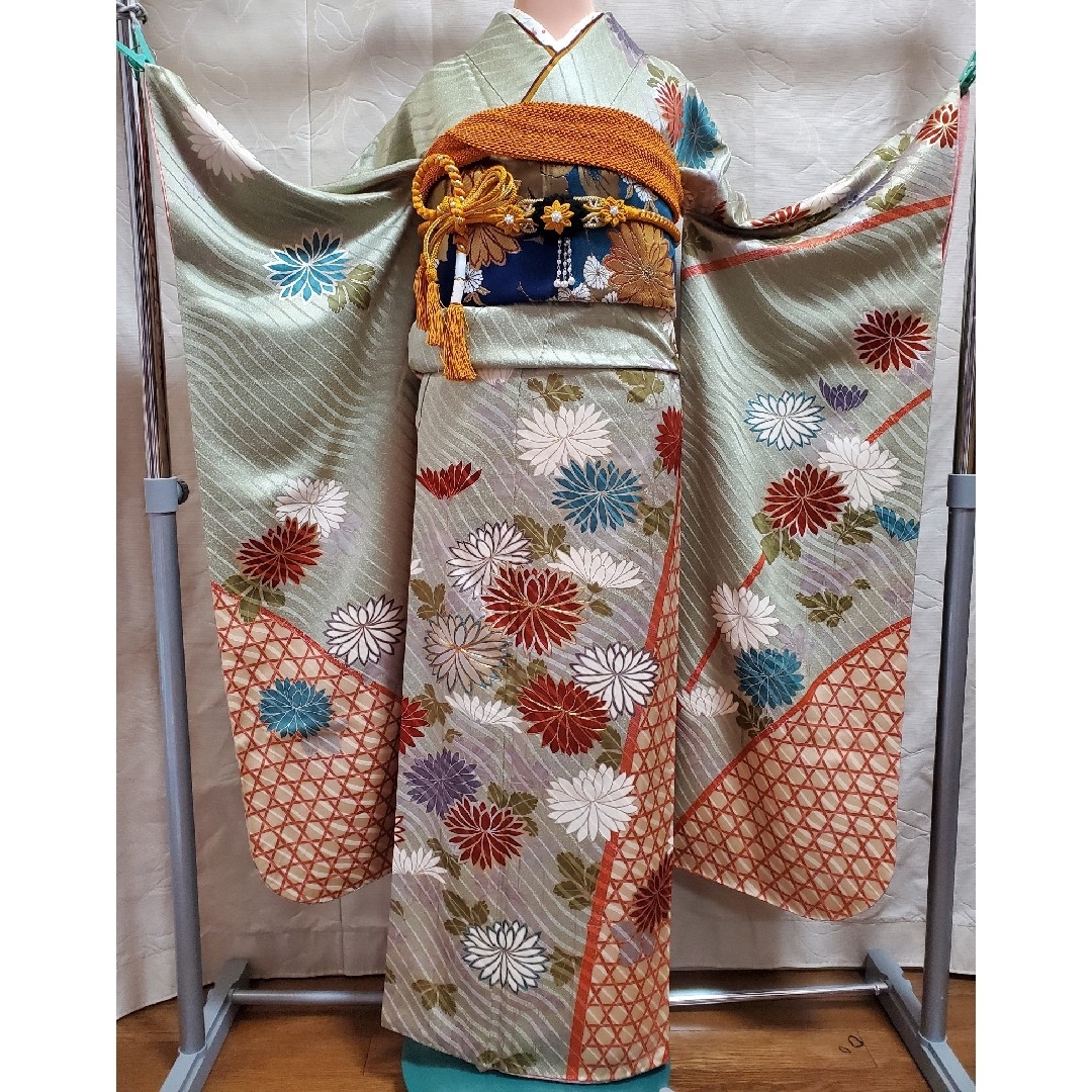 振り袖(52) 長襦袢、袋帯、小物セット 振り袖(52) 長襦袢、袋帯、小物セット