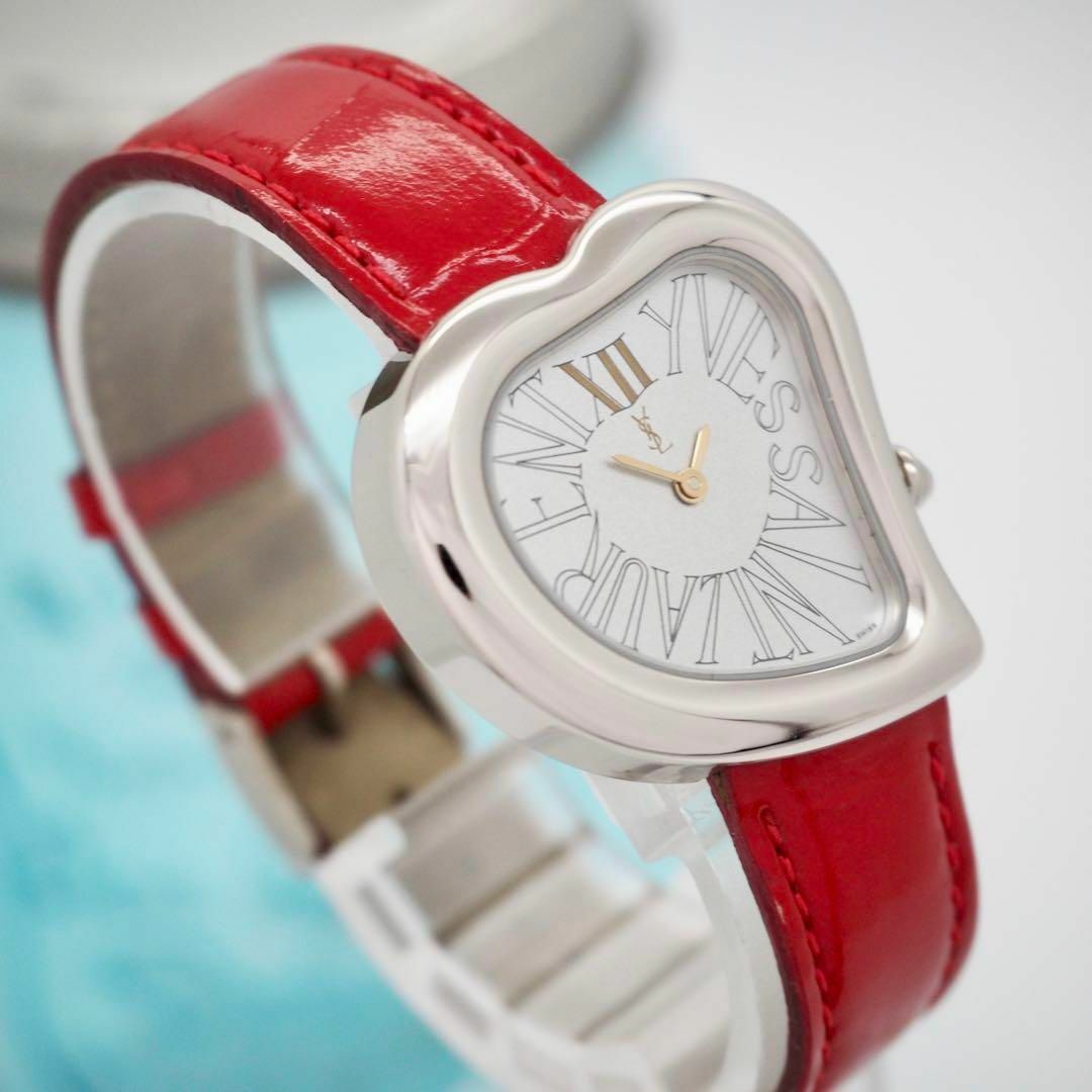Yves Saint Laurent - 478【美品】YvesSaintLaurent 時計 ハート Yves Saint Laurent - 478【美品】YvesSaintLaurent 時計 ハート