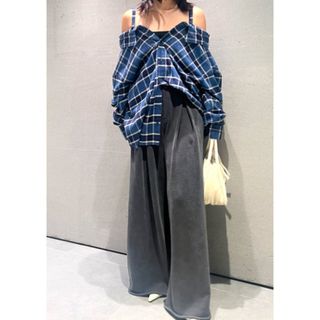フレイアイディー(FRAY I.D)のFRAY I.D スウェットタックワイドパンツ(その他)