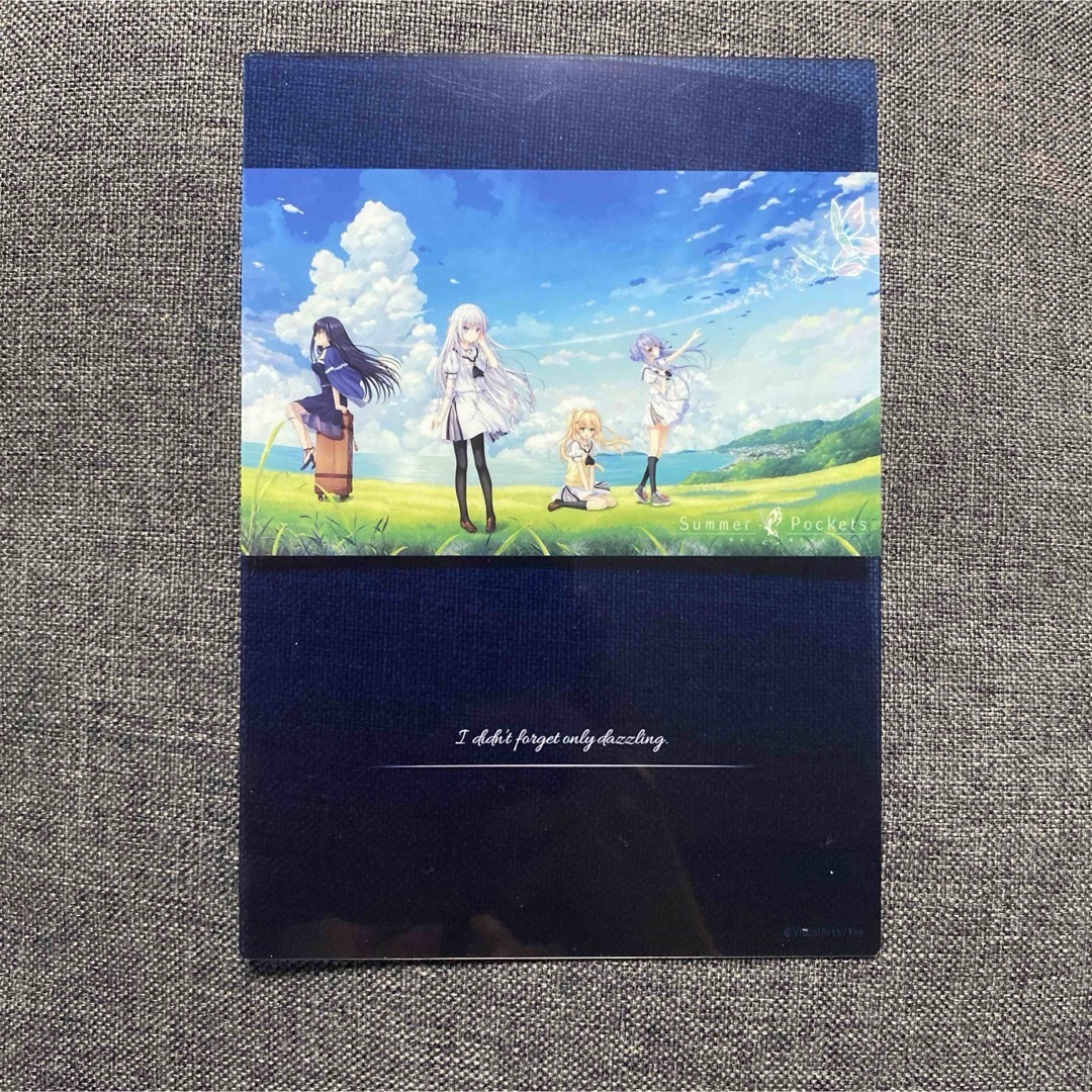 Summer pockets ミニアクリルアート key イラスト エンタメ/ホビーのアニメグッズ(その他)の商品写真
