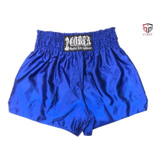 GRIT COBRA ムエタイショーツ　ブルー　人気商品！(トレーニング用品)