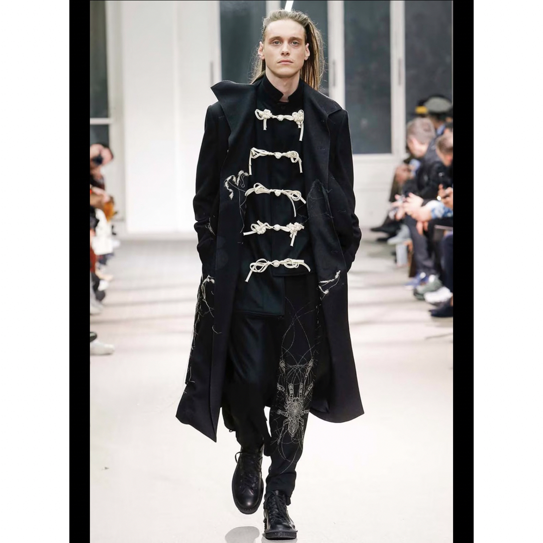 Yohji Yamamoto - yohji yamamoto pour homme 19aw 刺繍コートの Yohji Yamamoto - yohji yamamoto pour homme 19aw 刺繍コートの
