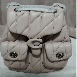 コーチ(COACH)の大幅値下げ！新品！COACH　リュックサックピンク(リュック/バックパック)