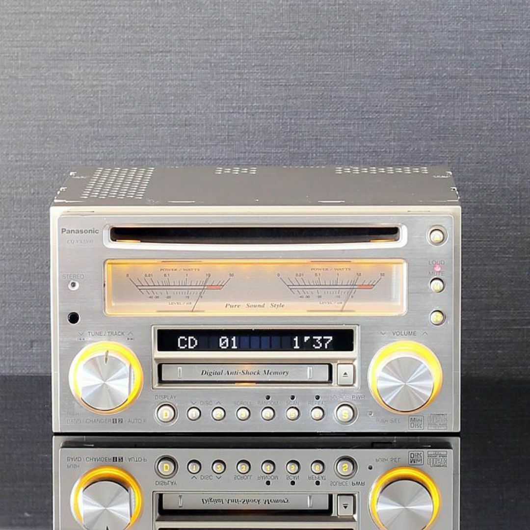 Panasonic カーオーディオ CQ-VX5500KD ブラック えま Panasonic カーオーディオ CQ-VX5500KD ブラック えま