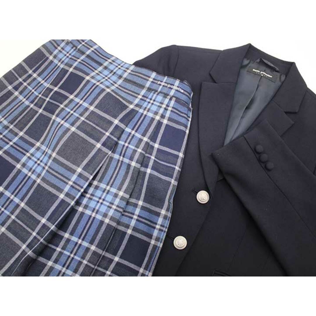 新入荷!】♪ポンポネット/pom ponette♪150cm スーツ 紺&濃 新入荷!】♪ポンポネット/pom ponette♪150cm スーツ 紺&濃