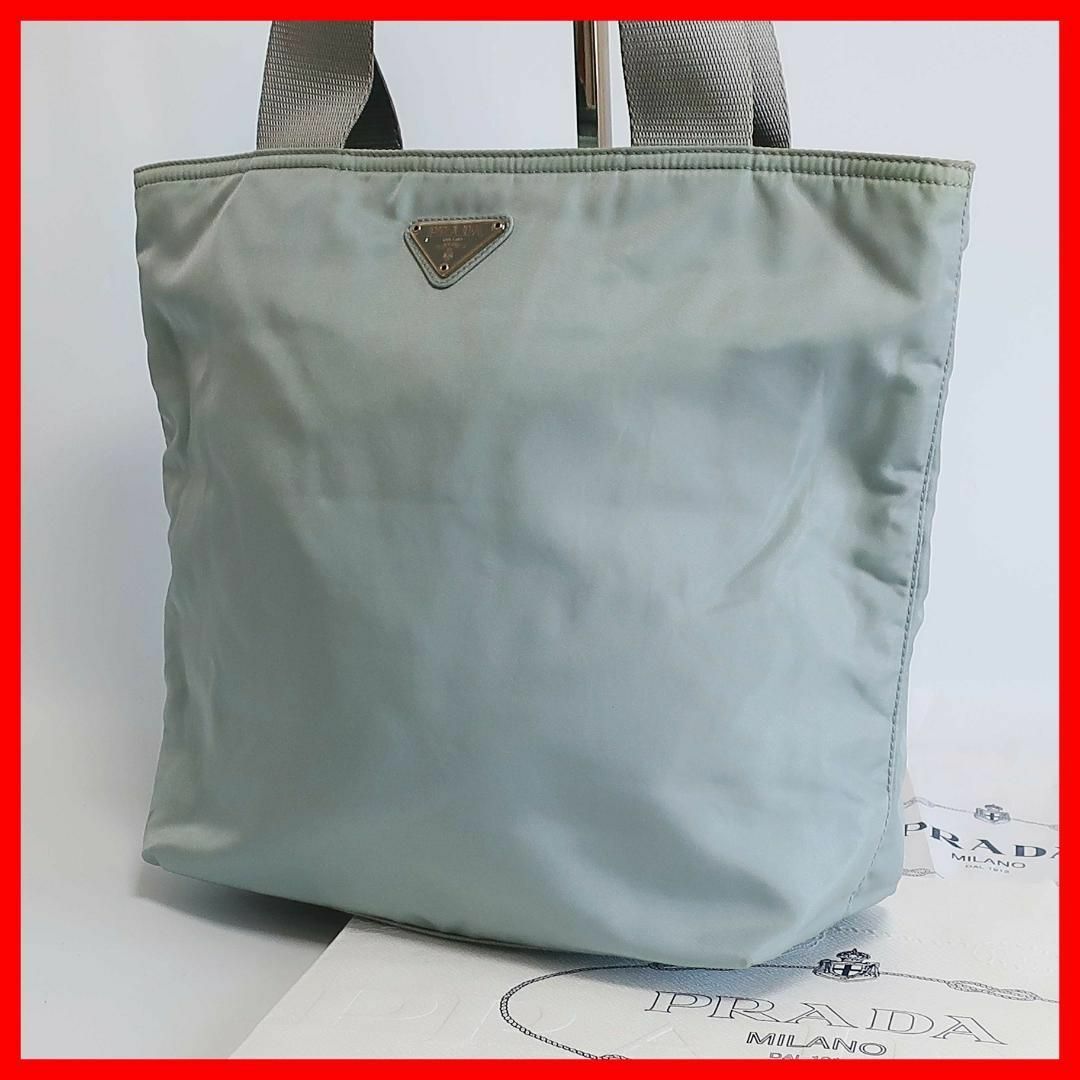 正規品 プラダ PRADA トートバッグ ナイロン 三角ロゴプレート 正規品 プラダ PRADA トートバッグ ナイロン 三角ロゴプレート