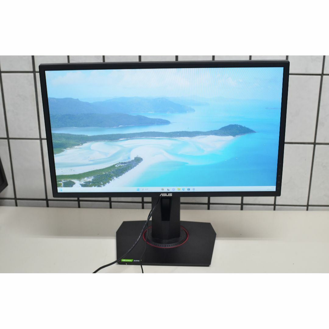 中古良品 ASUS VG248QG 液晶モニター 24型ゲーミングモニター