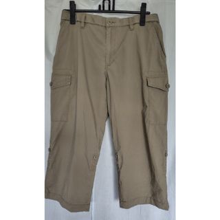 ユニクロ(UNIQLO)の★UNIQLO ユニクロクロップドカーゴパンツ 七分丈 ハーフパンツ(ワークパンツ/カーゴパンツ)