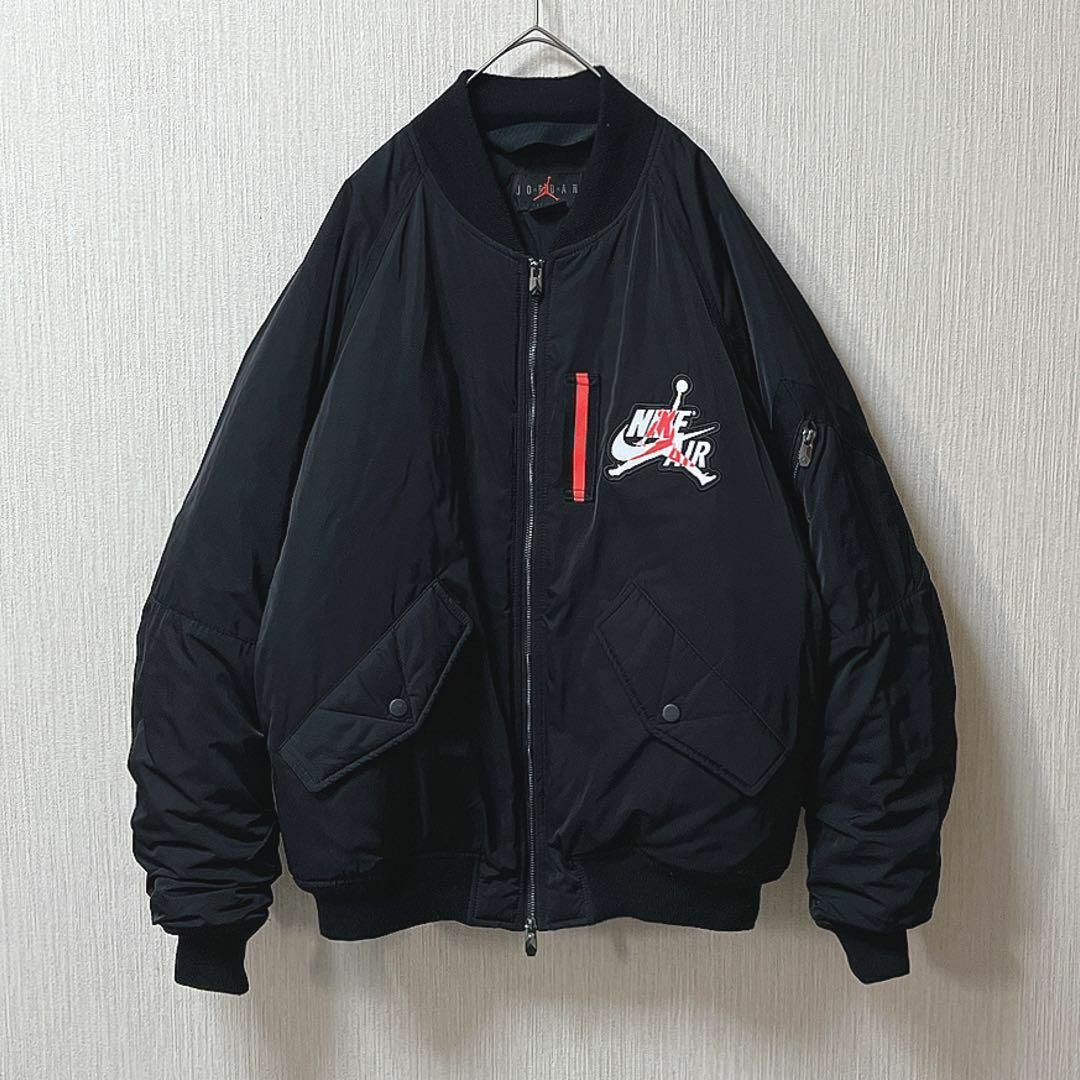 NIKE - 美品 NIKE ナイキ JORDAN ジョーダン MA-1 ボンバー NIKE - 美品 NIKE ナイキ JORDAN ジョーダン MA-1 ボンバー