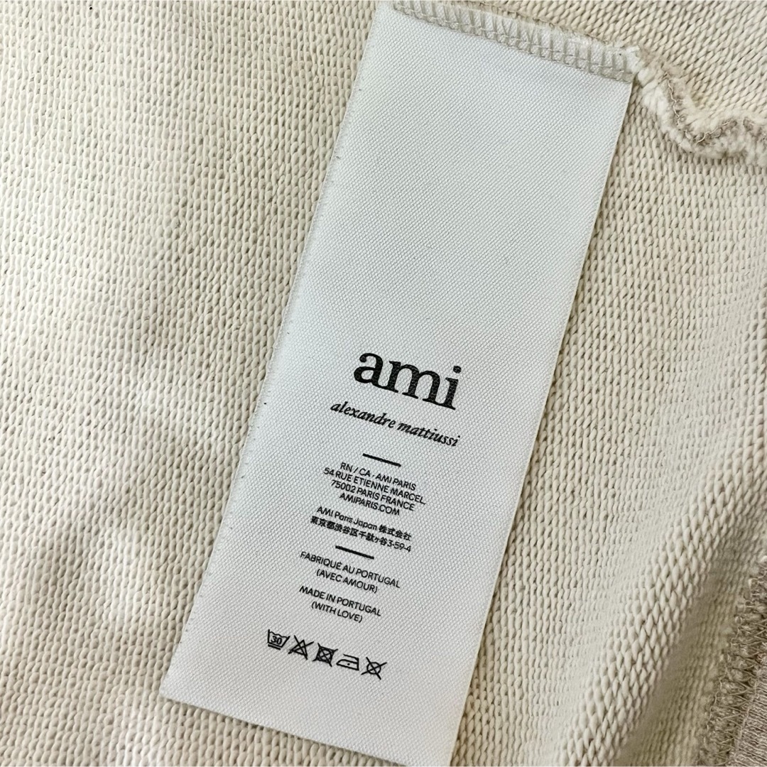 ami - 極美品✨AMI PARIS アミパリス ジップパーカー ビッグロゴ ami - 極美品✨AMI PARIS アミパリス ジップパーカー ビッグロゴ
