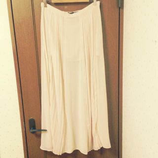 ザラ(ZARA)のZARA♡シースルースカート(ロングスカート)