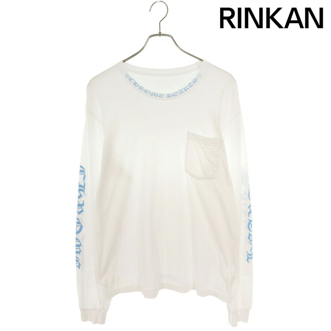 クロムハーツ CH L/S /1 ネックロゴプリント長袖カットソー メンズ L クロムハーツ CH L/S /1 ネックロゴプリント長袖カットソー メンズ L