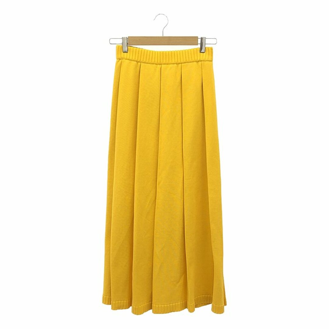AURALEE DRY COTTON KNIT PLEATED SKIRT AURALEE DRY COTTON KNIT PLEATED SKIRT