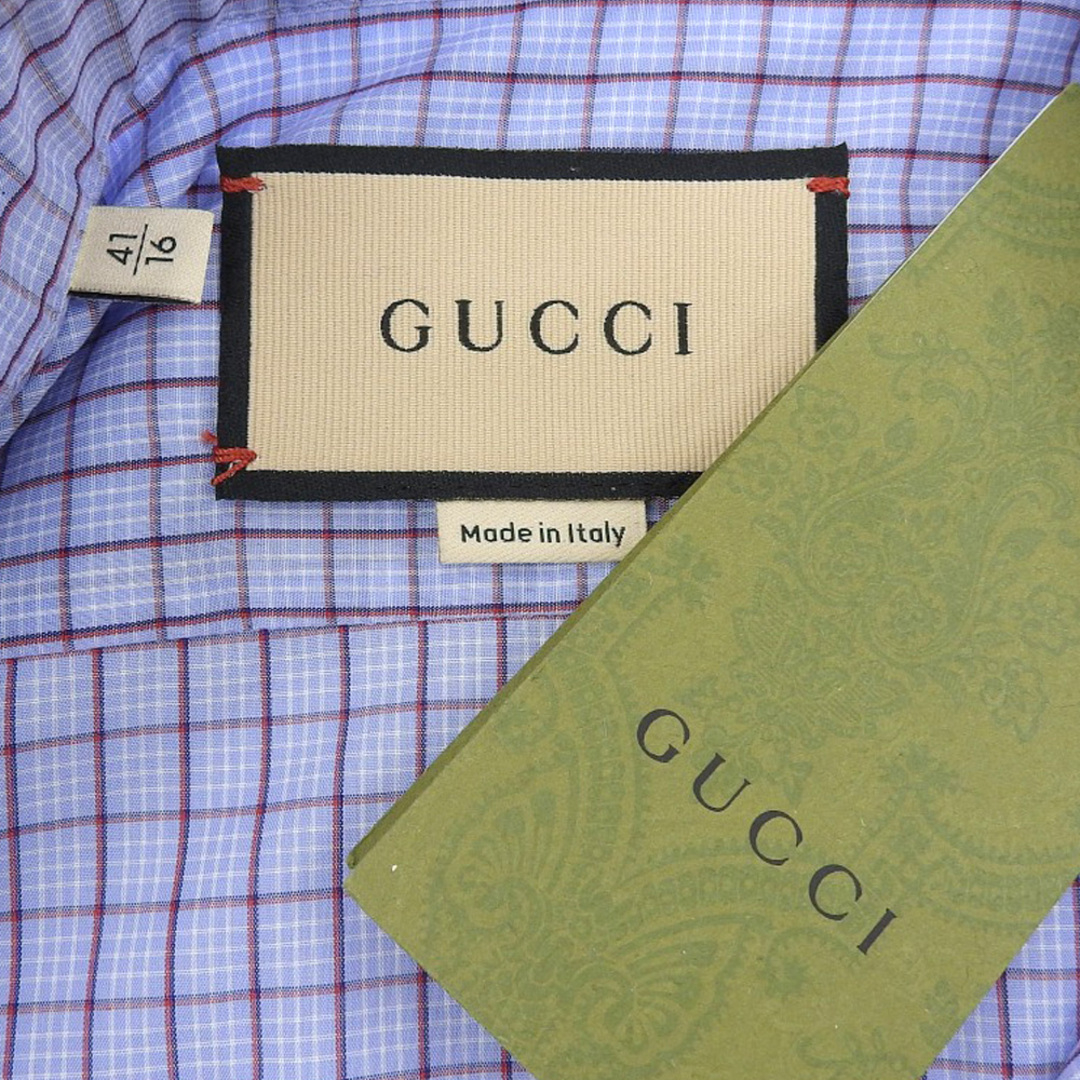GUCCI - タグ付未使用 グッチ GUCCI 2021年商品 654926 チェック GUCCI - タグ付未使用 グッチ GUCCI 2021年商品 654926 チェック