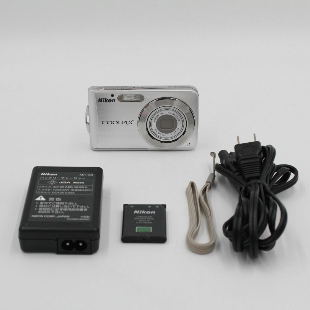 ☆良品☆ Nikon ニコン COOLPIX S210 ブライトシルバー ☆良品☆ Nikon ニコン COOLPIX S210 ブライトシルバー