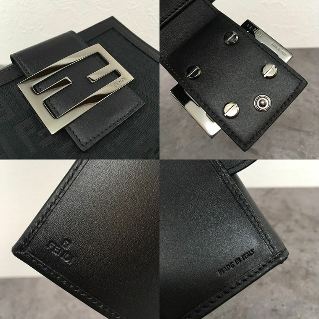 FENDI - 送料込み! 極美品 FENDI Wホック財布 ズッカ柄 箱付き FENDI - 送料込み! 極美品 FENDI Wホック財布 ズッカ柄 箱付き
