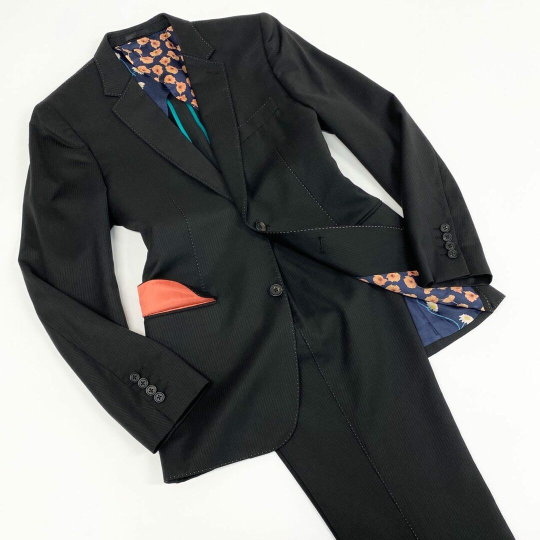 15万円美品! PaulSmithポールスミス 3ピースシングルスーツ 15万円美品! PaulSmithポールスミス 3ピースシングルスーツ