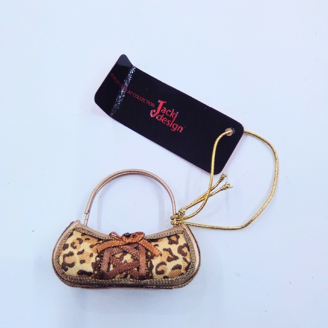 カードホルダー Jacki design 文鎮 ぶんちん ヒョウ柄 箱入り  レディースのファッション小物(パスケース/IDカードホルダー)の商品写真