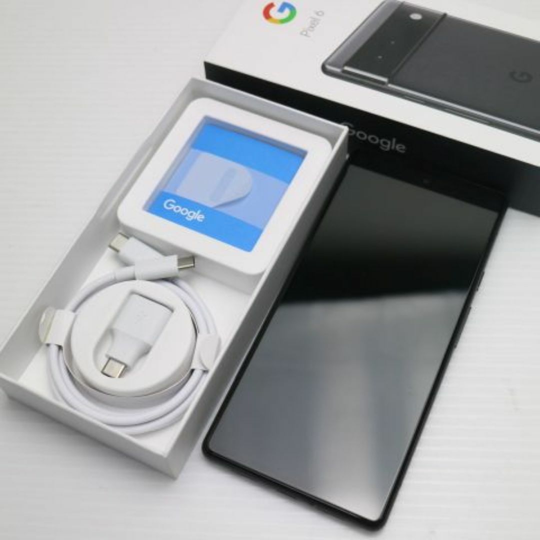 Google - 新品同様 Google Pixel 6 GA02910 ストーミーブラック M000
