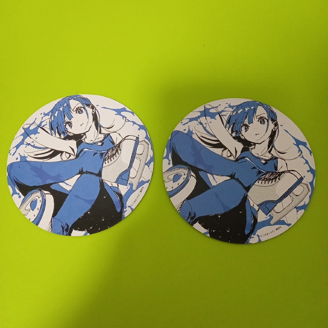 講談社(コウダンシャ)の2枚 岡崎いるか メダリスト アニメ化記念 特典 コースター エンタメ/ホビーのアニメグッズ(その他)の商品写真