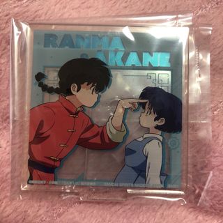 《新品未使用》一番くじ らんま1/2 アクリルスタンド 乱馬＆あかね(キャラクターグッズ)