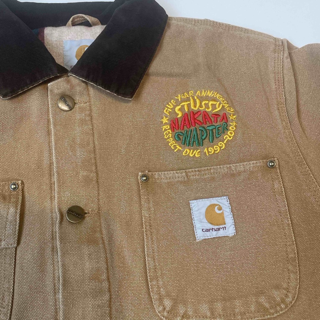 old stussy carhartt hakata カバーオール old stussy carhartt hakata カバーオール