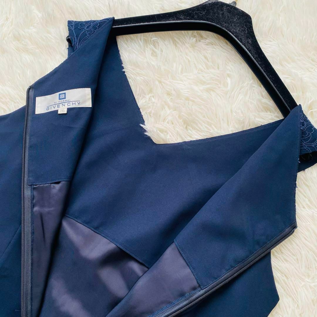 GIVENCHY - 希少3Lサイズ ジバンシー 花柄レース刺繍 マキシ GIVENCHY - 希少3Lサイズ ジバンシー 花柄レース刺繍 マキシ
