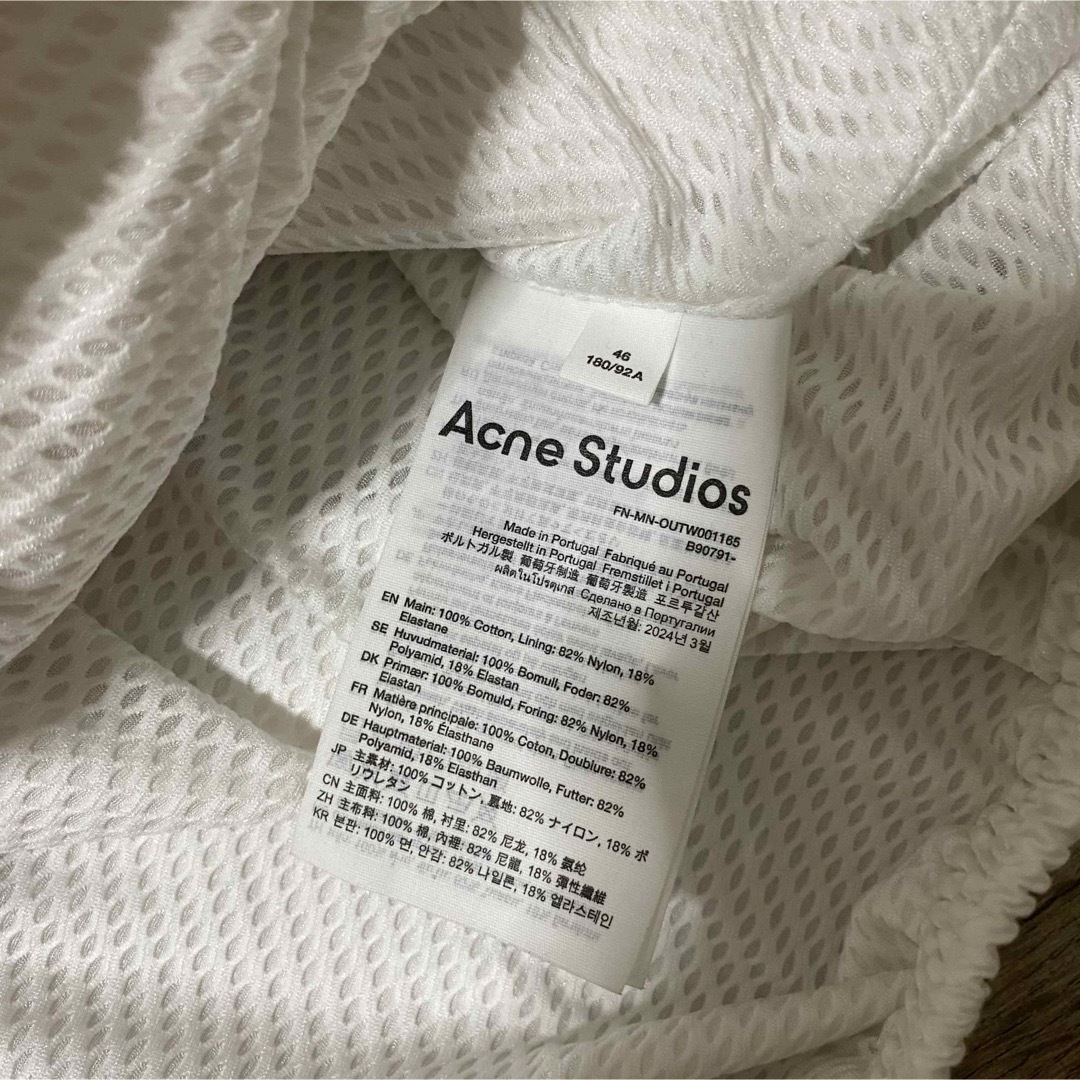 acne studios ロゴジッパージャケット acne studios ロゴジッパージャケット
