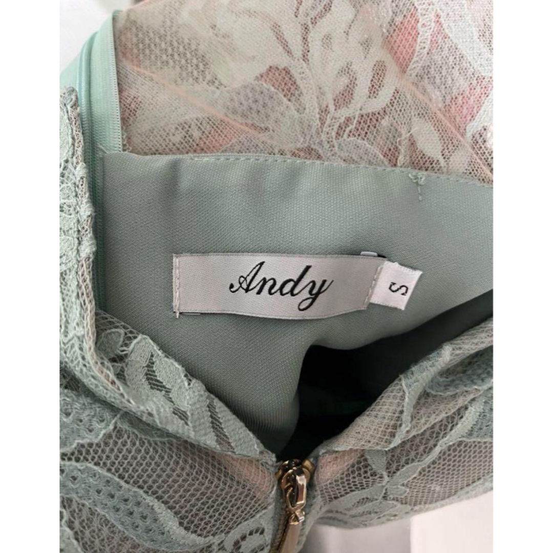 Andy ドレス ミニドレス ミントグリーン Andy ドレス ミニドレス ミントグリーン
