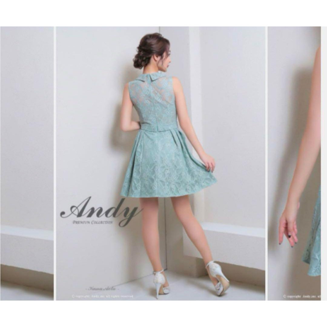 Andy ドレス ミニドレス ミントグリーン Andy ドレス ミニドレス ミントグリーン