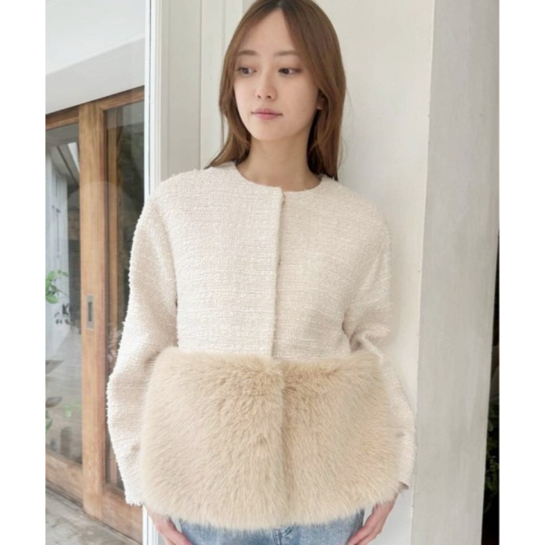 CELFORD - 完売新品 2024AW CELFORD セルフォード 裾ファー CELFORD - 完売新品 2024AW CELFORD セルフォード 裾ファー