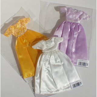 リカちゃんキャッスル 22cm 人形教室ドレス 3点セット LICCA 3259(人形)