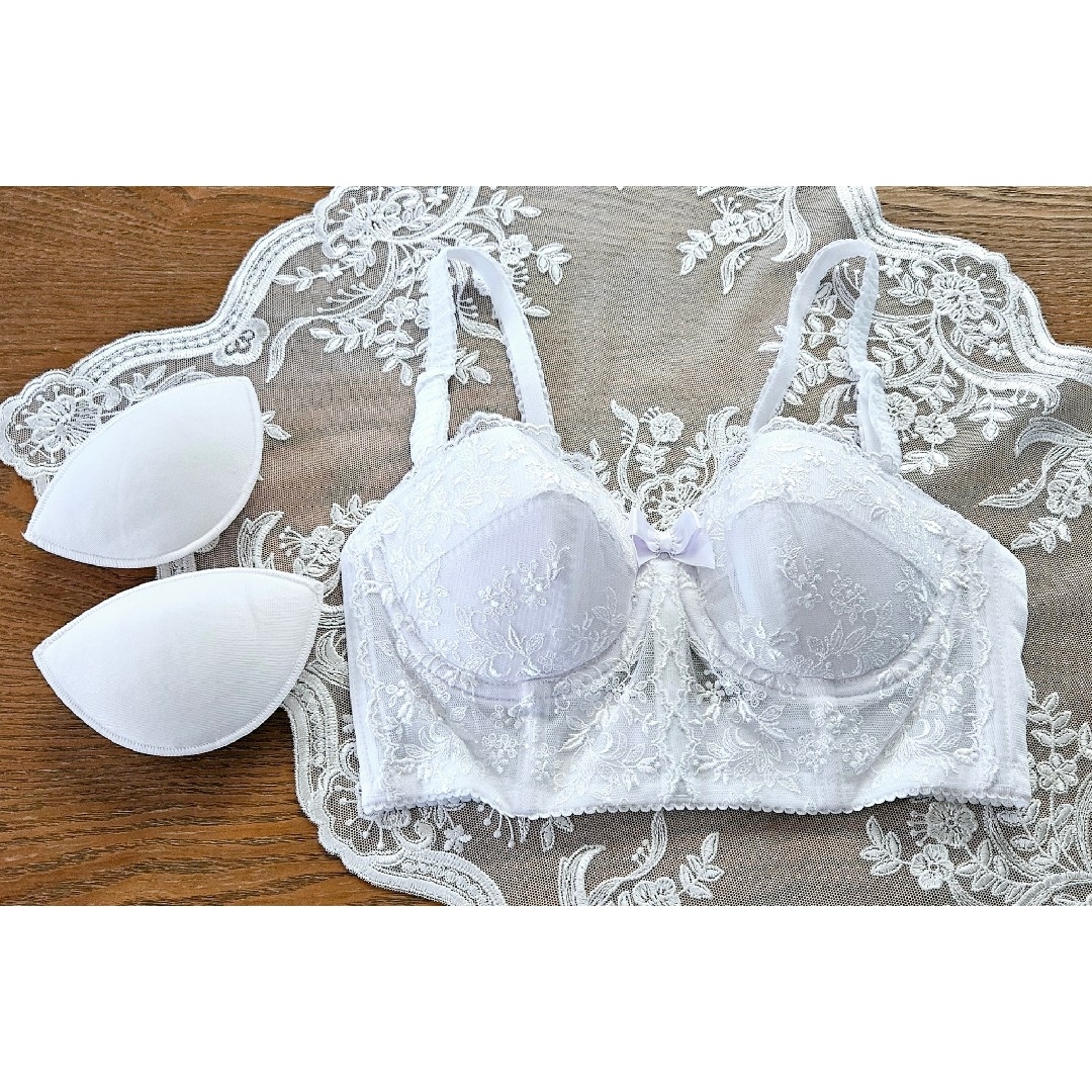 新品 E70 炒めれ bridal bloom ブライダルインナー ショートビスチェ 新品 E70 炒めれ bridal bloom ブライダルインナー ショートビスチェ
