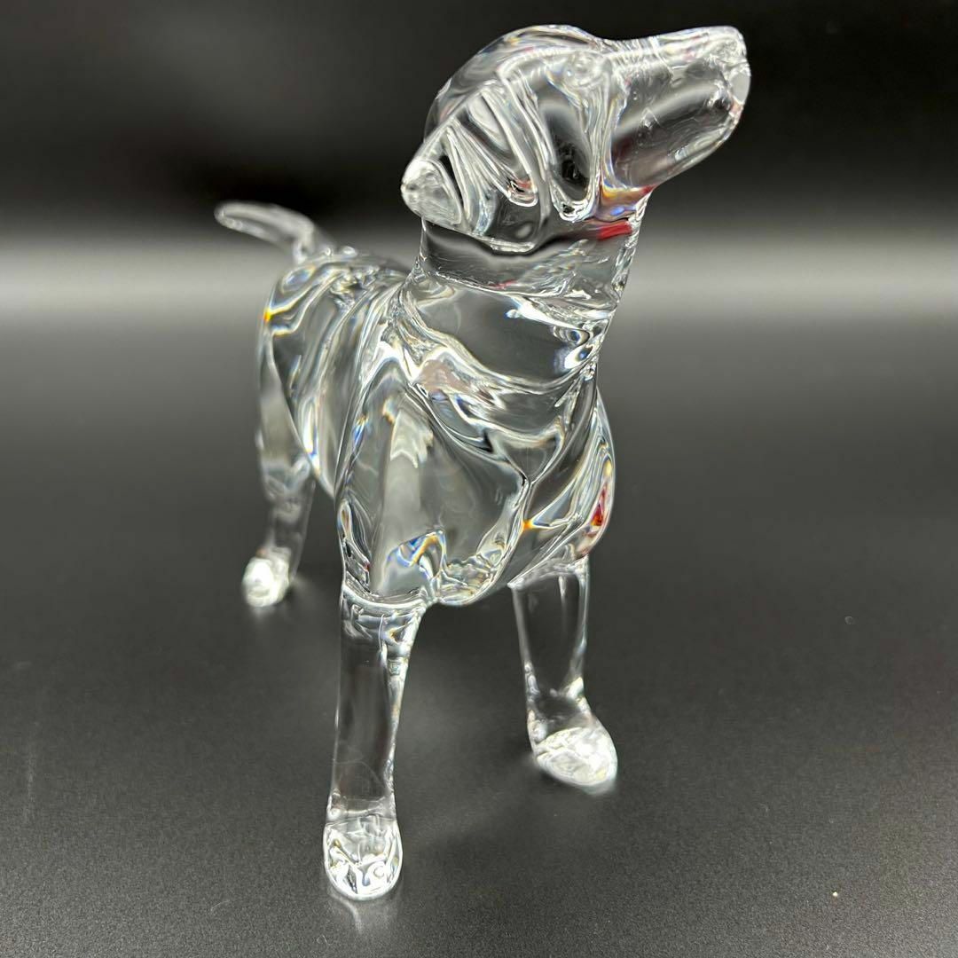 新品・未使用】バカラ クリスタル ラブラドール フィギュアリン 新品・未使用】バカラ クリスタル ラブラドール フィギュアリン