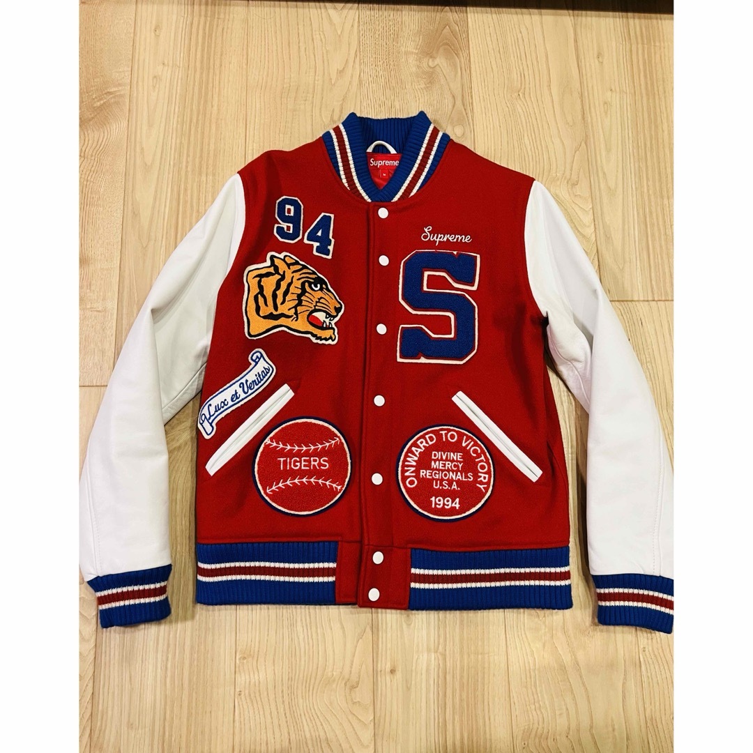 Supreme - SUPREME スタジャン 09AW Tiger Varsity Jacketの通販 Supreme - SUPREME スタジャン 09AW Tiger Varsity Jacketの通販