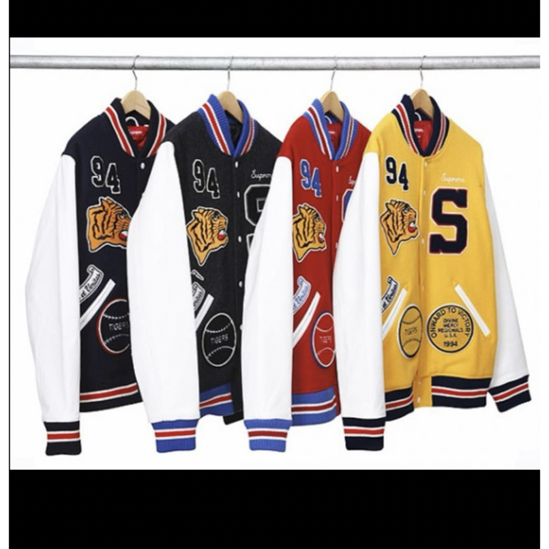 Supreme - SUPREME スタジャン 09AW Tiger Varsity Jacketの通販 Supreme - SUPREME スタジャン 09AW Tiger Varsity Jacketの通販