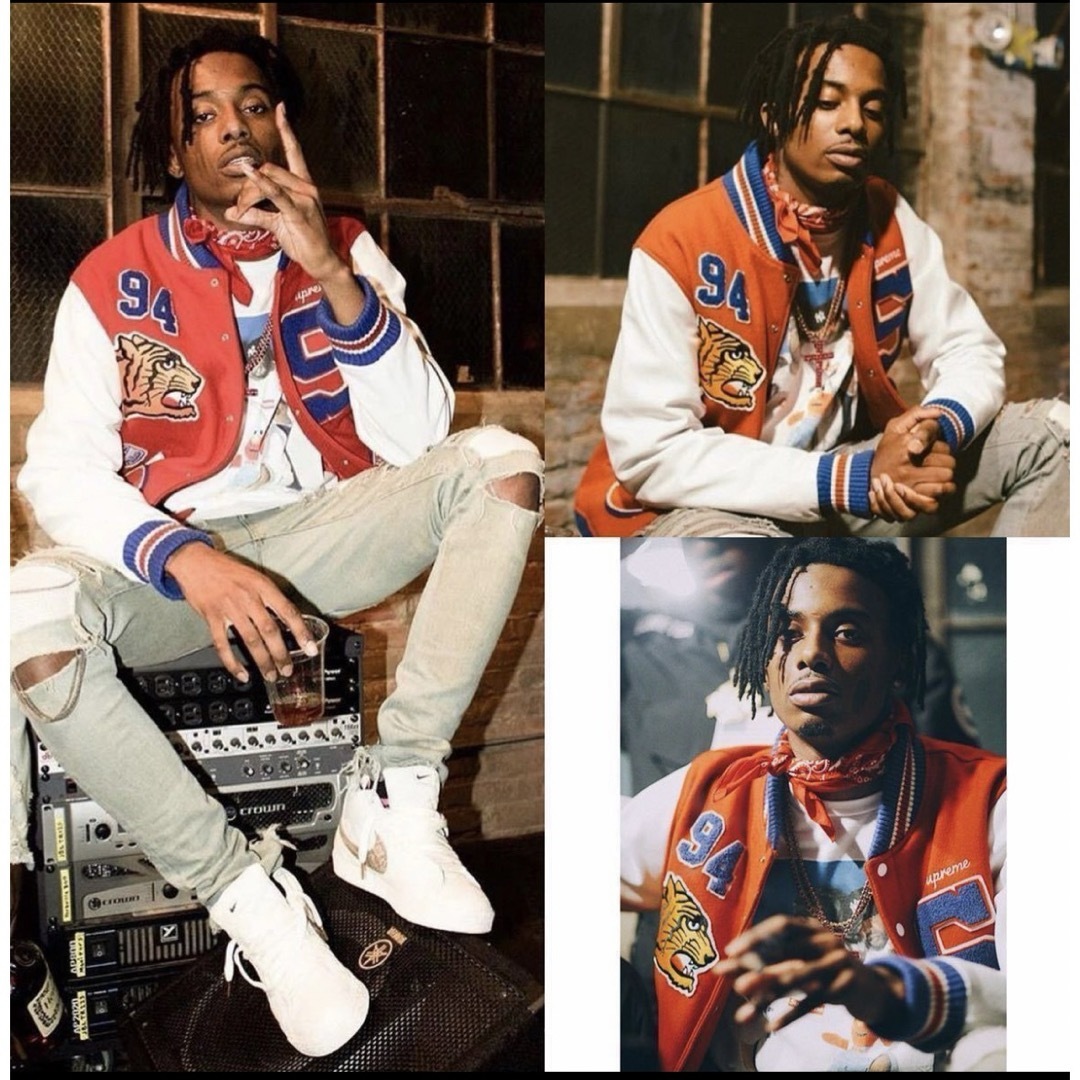 Supreme - SUPREME スタジャン 09AW Tiger Varsity Jacketの通販 Supreme - SUPREME スタジャン 09AW Tiger Varsity Jacketの通販