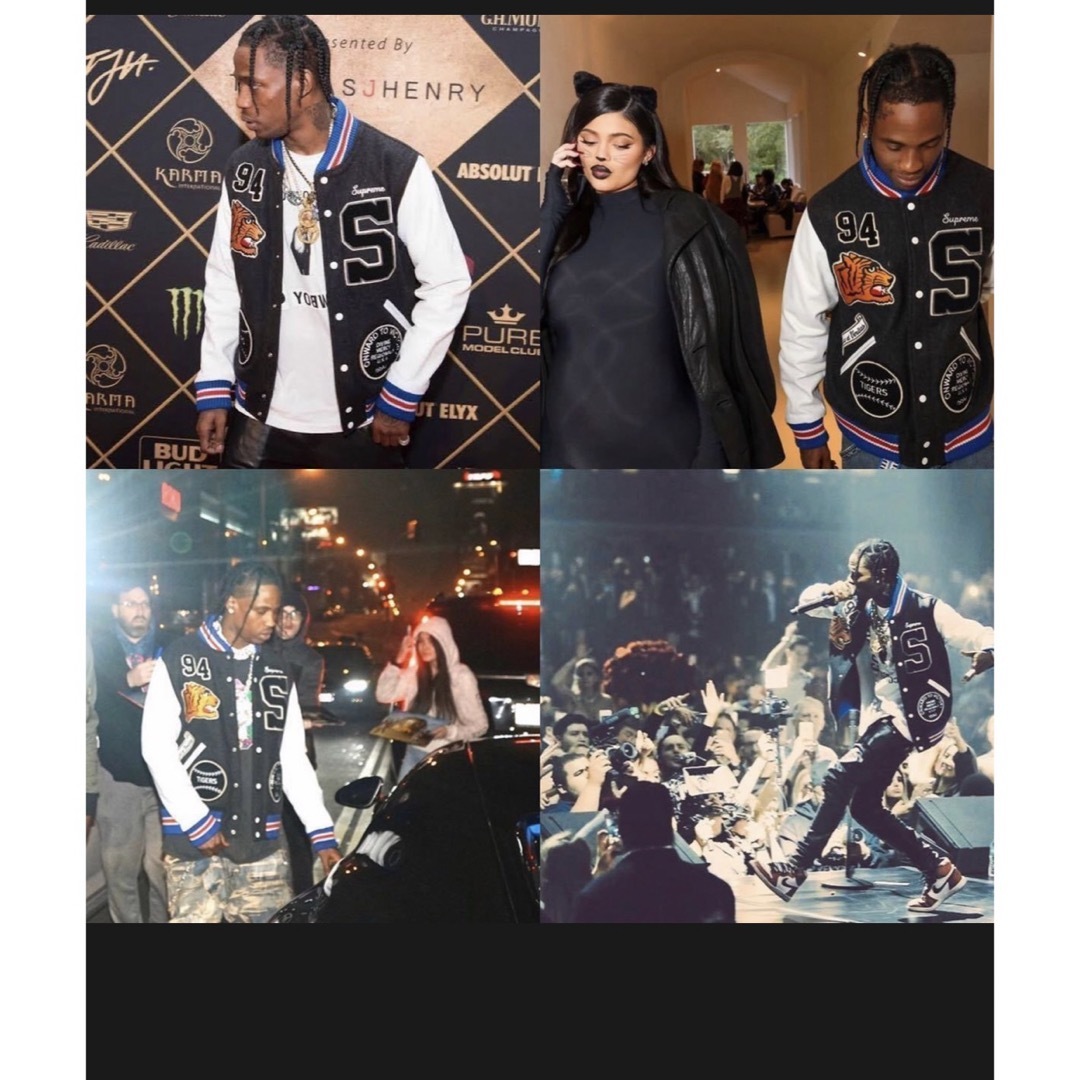 Supreme - SUPREME スタジャン 09AW Tiger Varsity Jacketの通販 Supreme - SUPREME スタジャン 09AW Tiger Varsity Jacketの通販