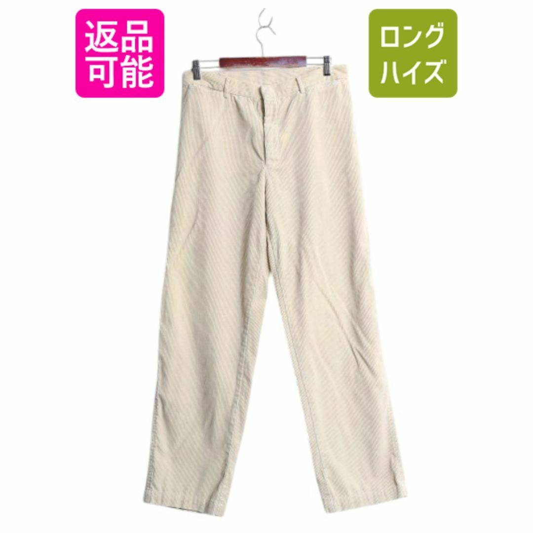 Ralph Lauren - 00s ポロスポーツ ラルフローレン 太畝 コーデュロイ パンツ レディース 実寸 32 31 古着 オールド ポロ スラックス ストレート ノータック