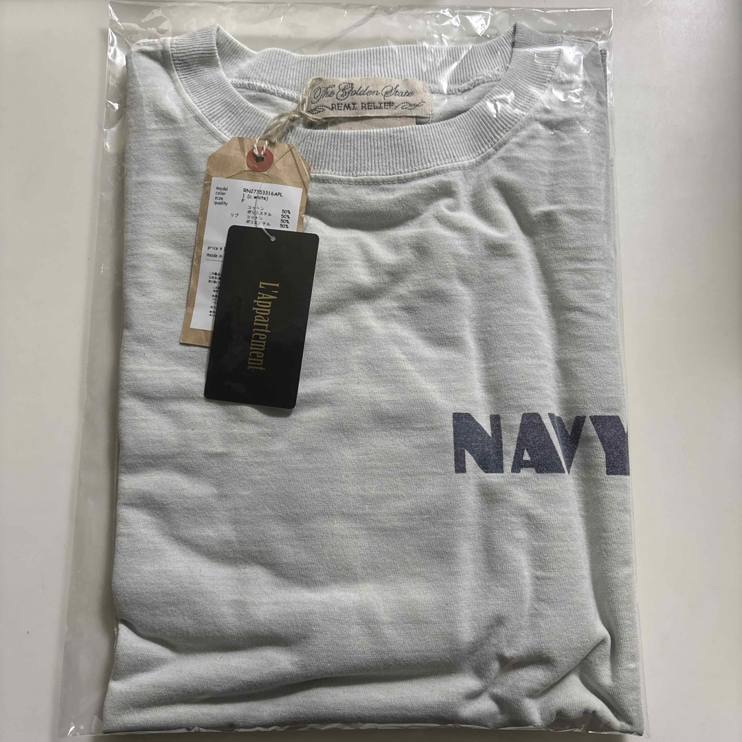 アパルトモン REMI RELIEFレミレリーフ LONG SLEEVE TEE アパルトモン REMI RELIEFレミレリーフ LONG SLEEVE TEE