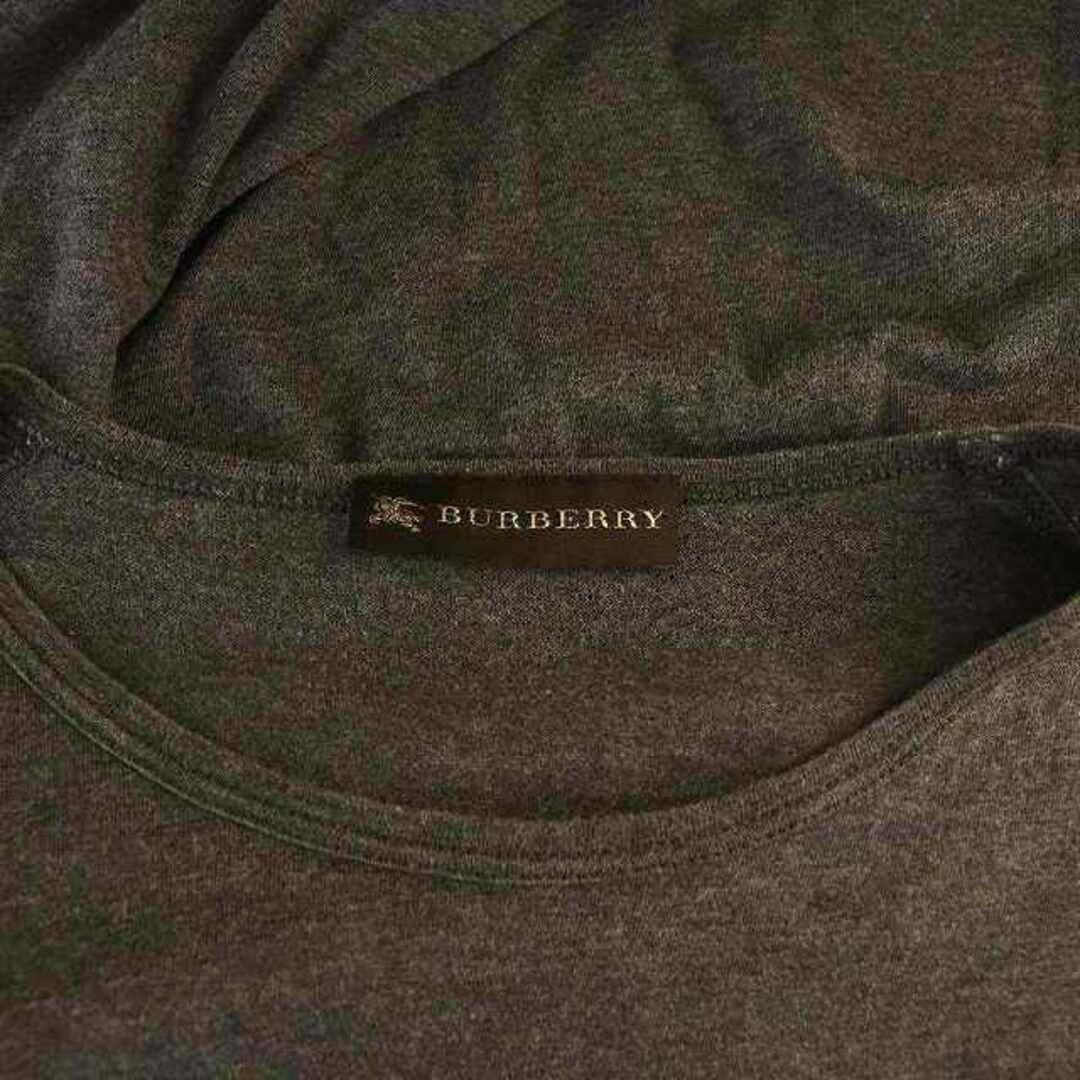 BURBERRY - バーバリー ニットポケットロングTシャツ カットソー BURBERRY - バーバリー ニットポケットロングTシャツ カットソー