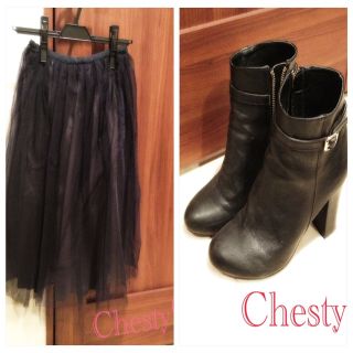 チェスティ(Chesty)のchesty tomonさん専用(ひざ丈スカート)