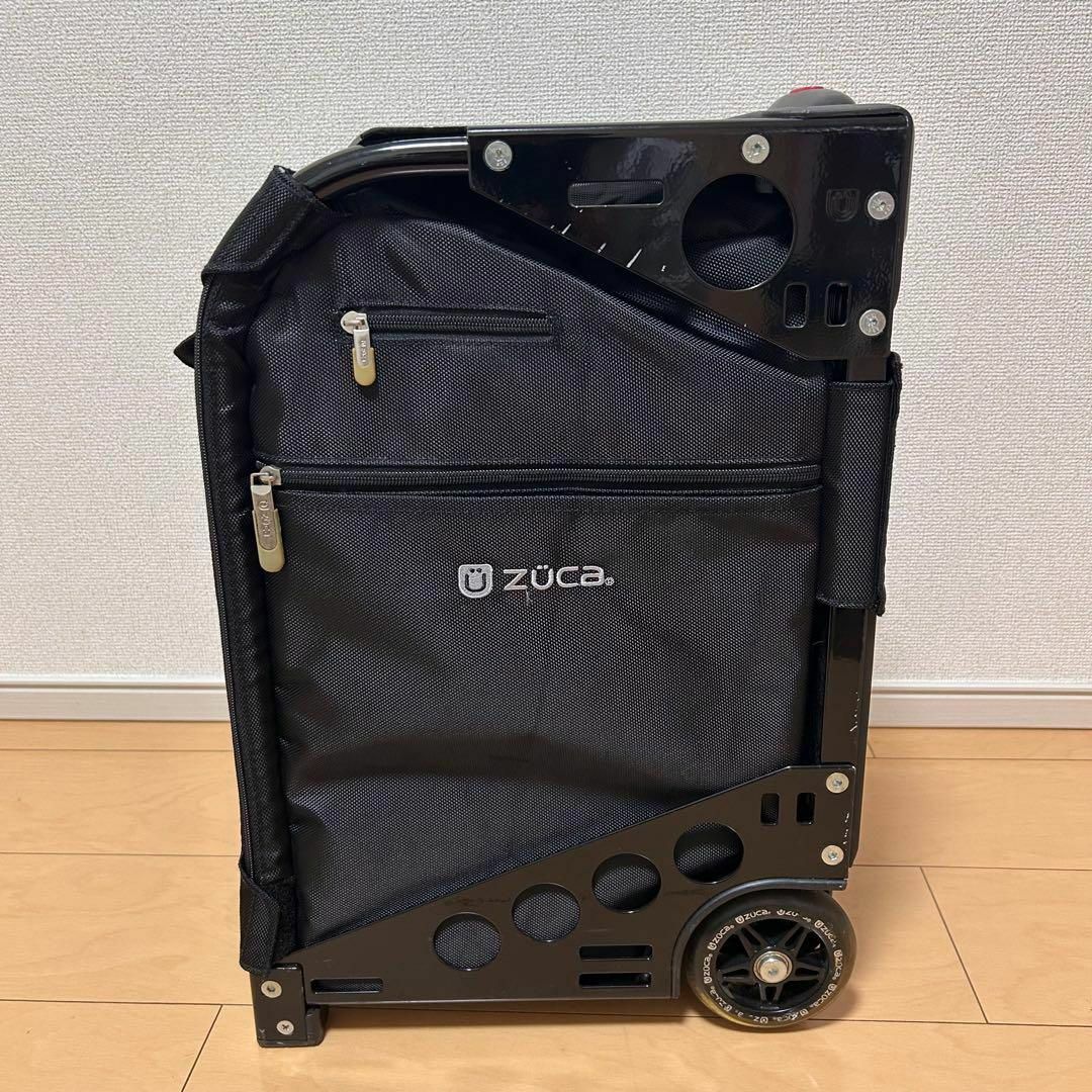 ZUCA Pro ズーカプロ 座れるキャリーバッグ LUX オールブラック 黒色 ZUCA Pro ズーカプロ 座れるキャリーバッグ LUX オールブラック 黒色