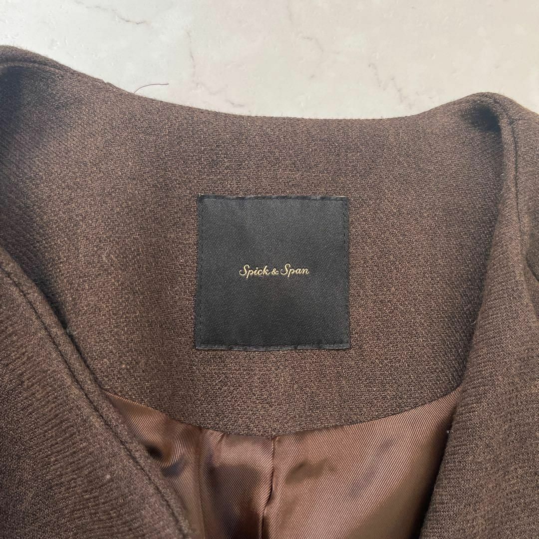 Spick & Span - 【スピックアンドスパン】近年 美品 ノーカラー Spick & Span - 【スピックアンドスパン】近年 美品 ノーカラー
