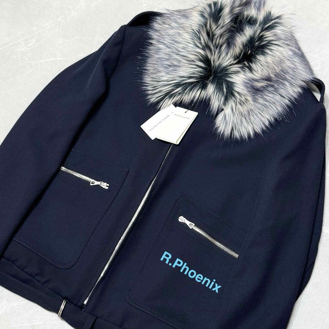 DRIES VAN NOTEN - 【DRIES VAN NOTEN】VERONA BIS FUR JACKET M DRIES VAN NOTEN - 【DRIES VAN NOTEN】VERONA BIS FUR JACKET M