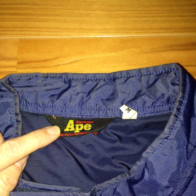 A BATHING APE(アベイシングエイプ)のエイプナイロンジャケット レディースのジャケット/アウター(ブルゾン)の商品写真